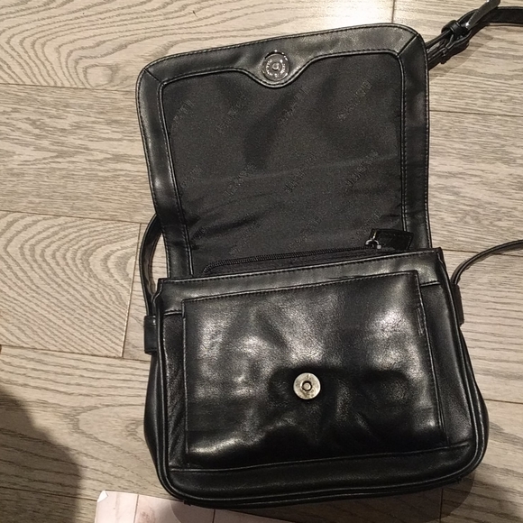 🌸 Genuine leather Crossbody bag by Santi🌺🌺🍀🌸 - Picture 6 of 10